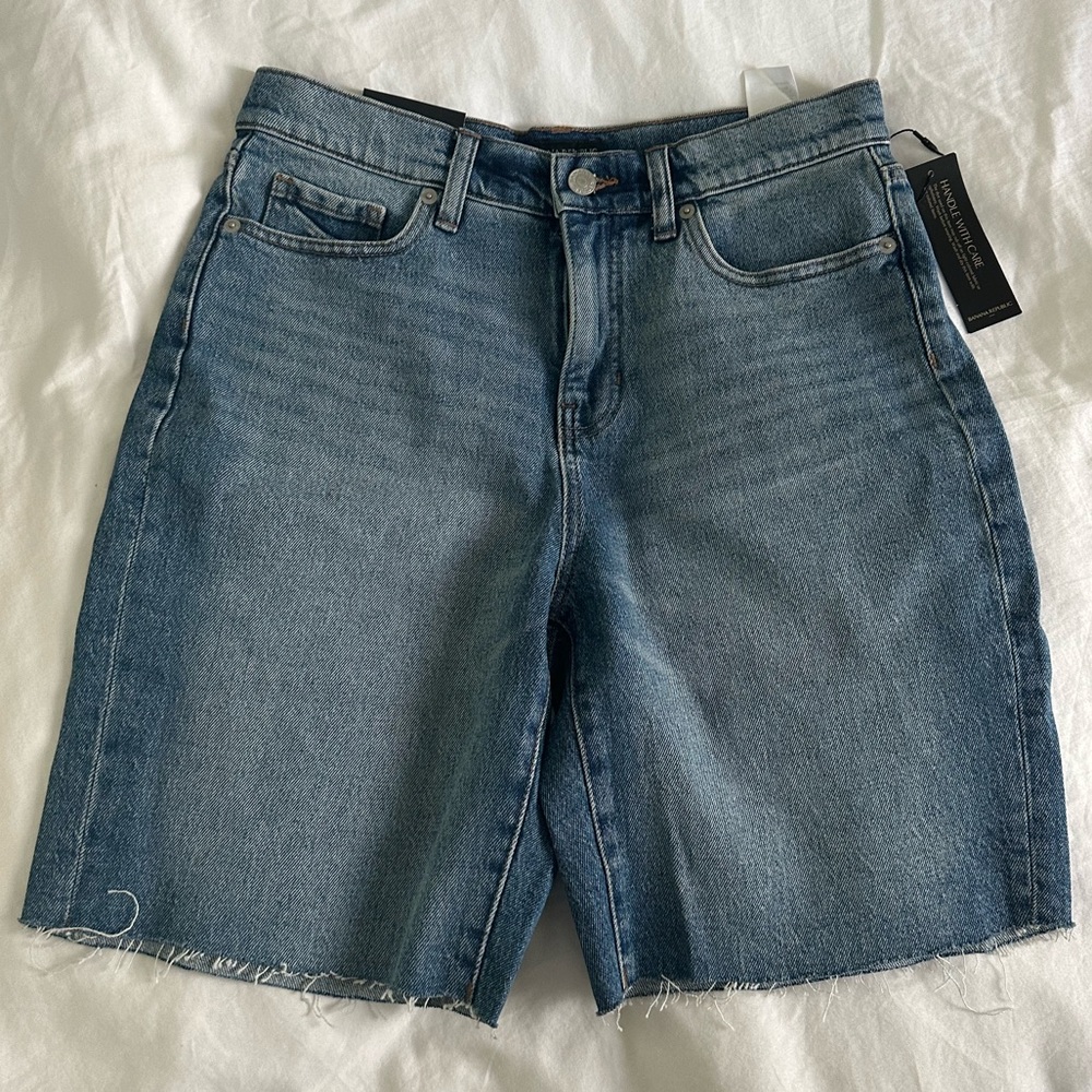 NWT LONG DENIM SHORTS